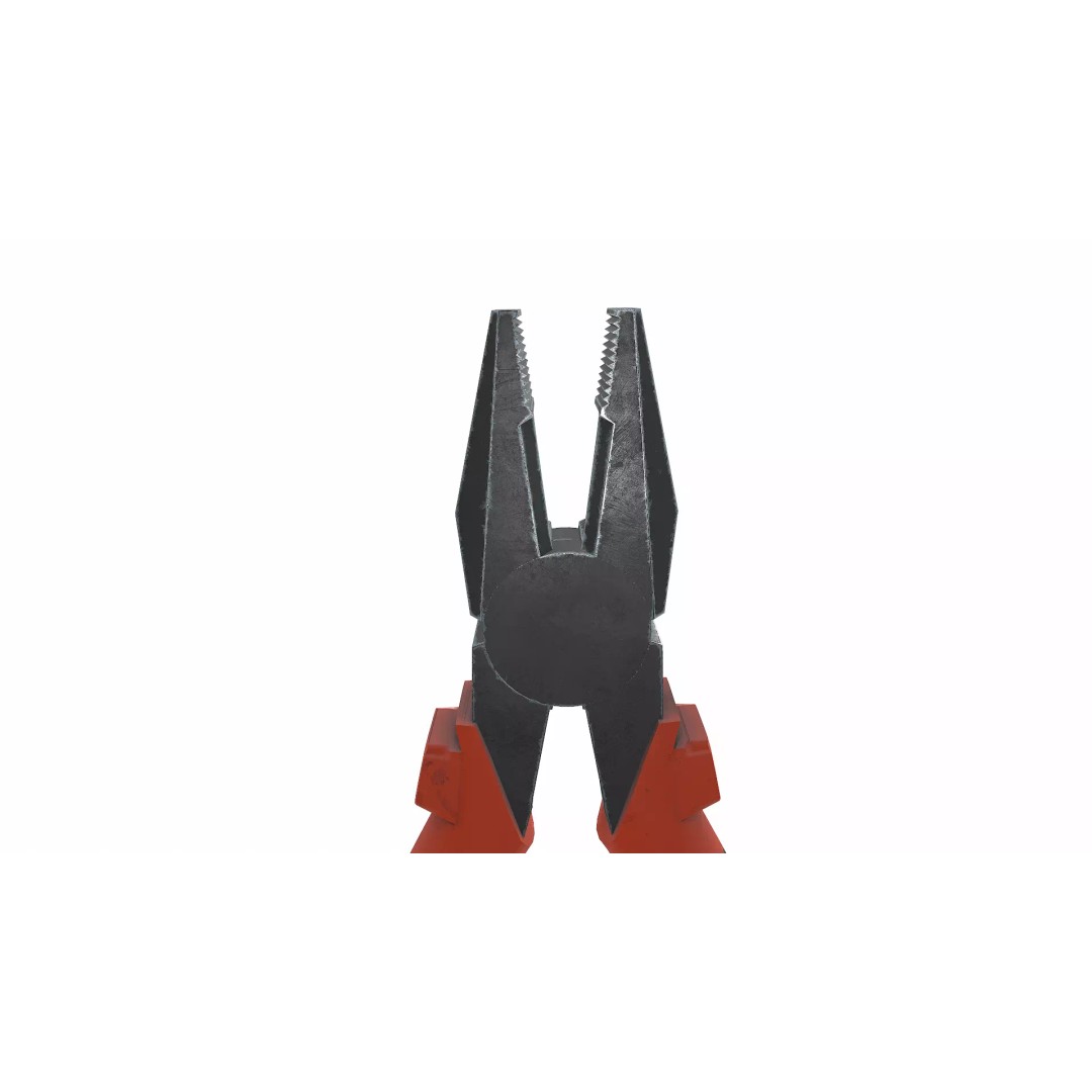Old Lineman Pliers 3D Model – Low Poly PBR Game Asset, FBX, OBJ - View 11