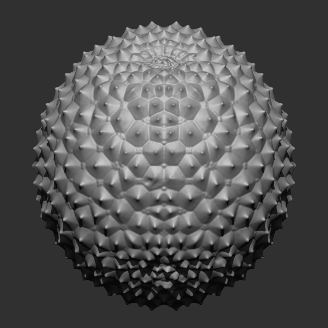 Fruits and Vegetables 3D Model – 17-in-1 Design Brush Pack, OBJ - View 15