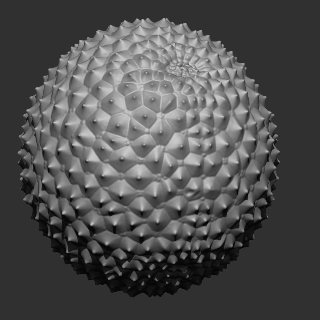 Fruits and Vegetables 3D Model – 17-in-1 Design Brush Pack, OBJ - View 16