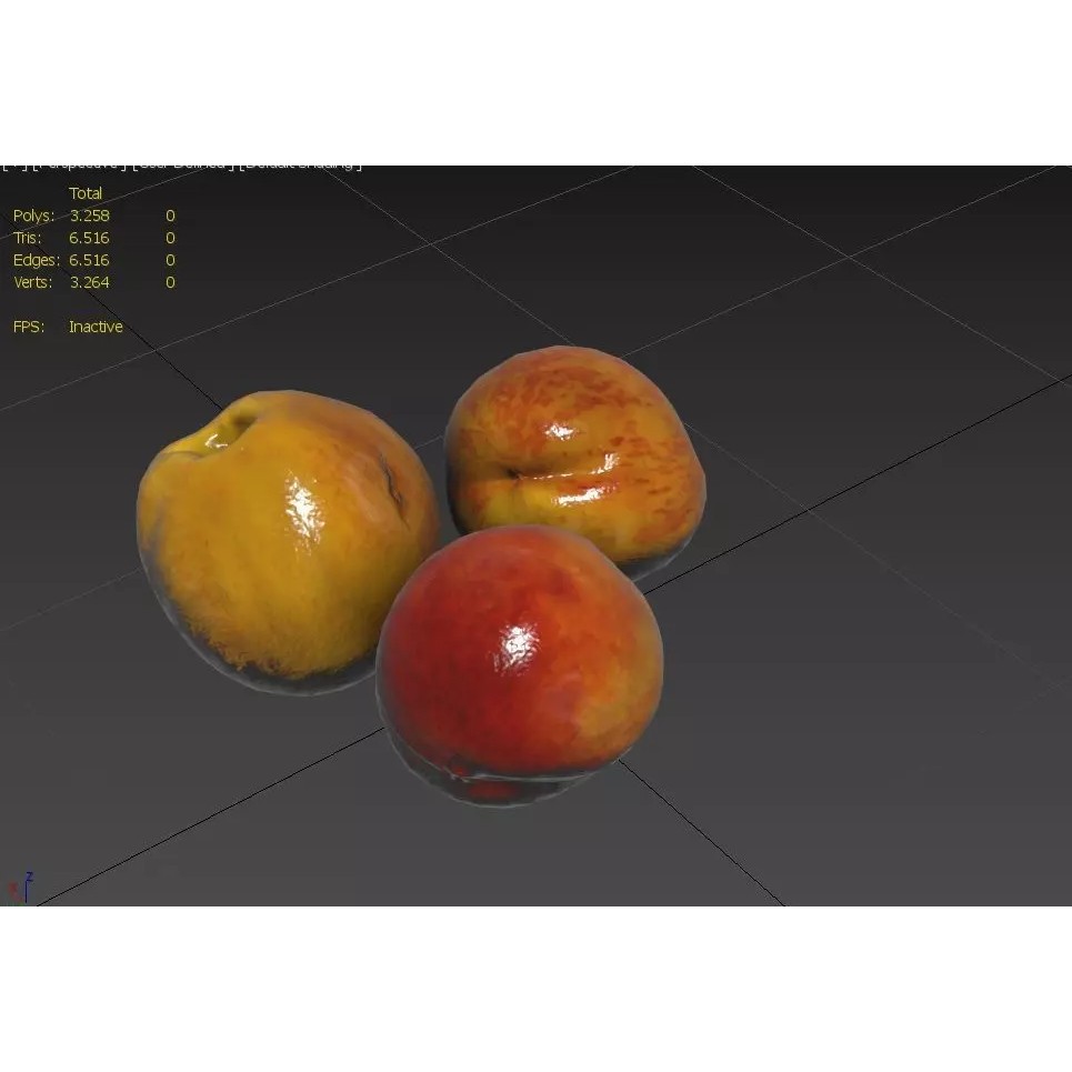 Nectarin 3D Model – Low Poly Game Asset, FBX, PBR Textures - View 4