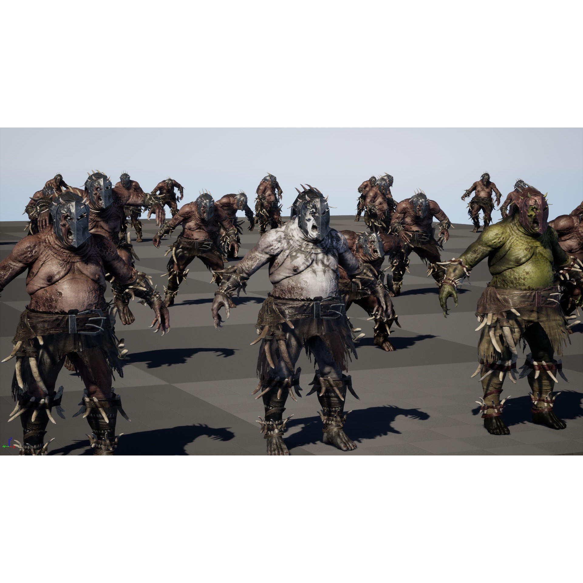 Butcher - Low-Poly Game-Ready 3D Model - View 35