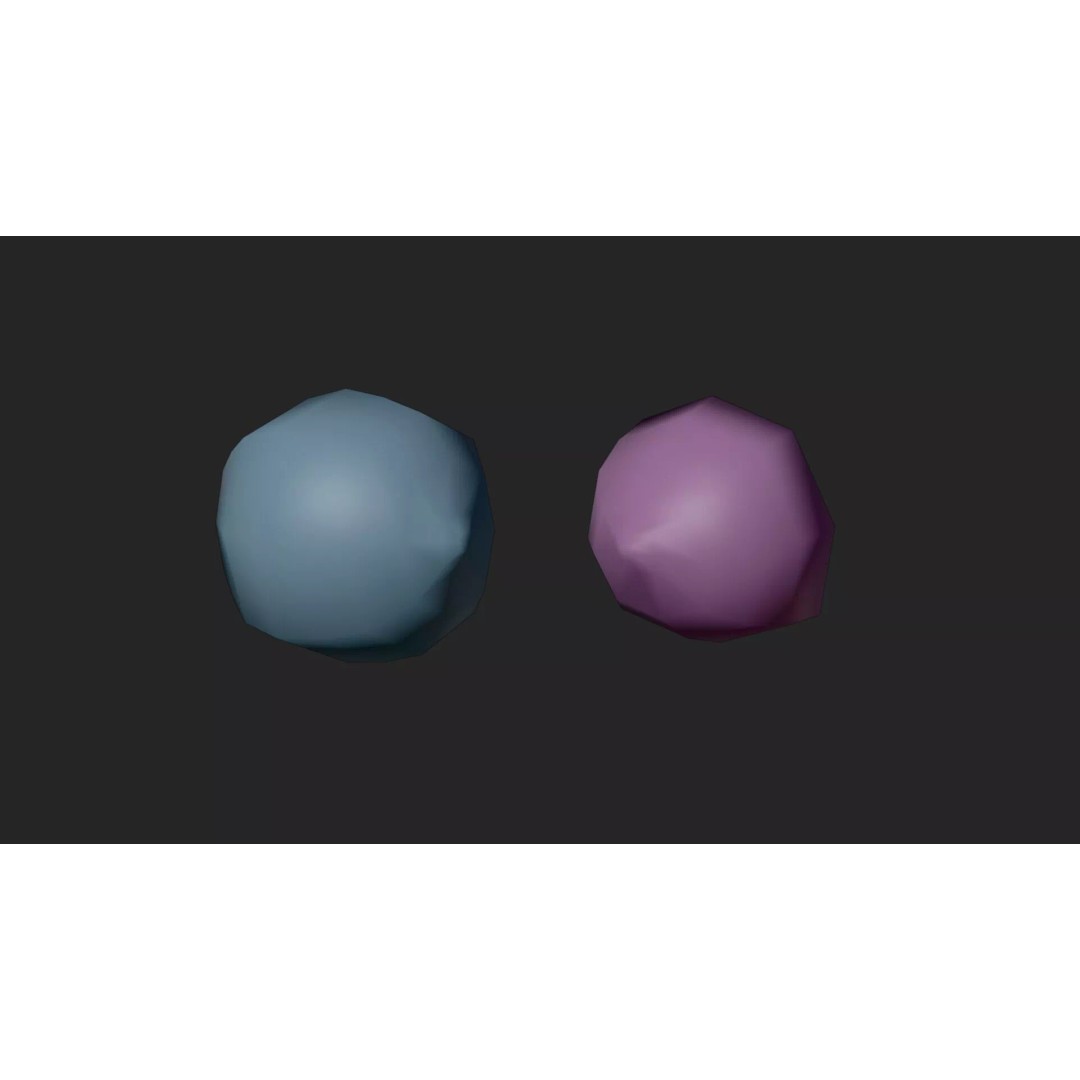 Lemon 3D Model – Photorealistic PBR Low Poly Asset, FBX, OBJ - View 10