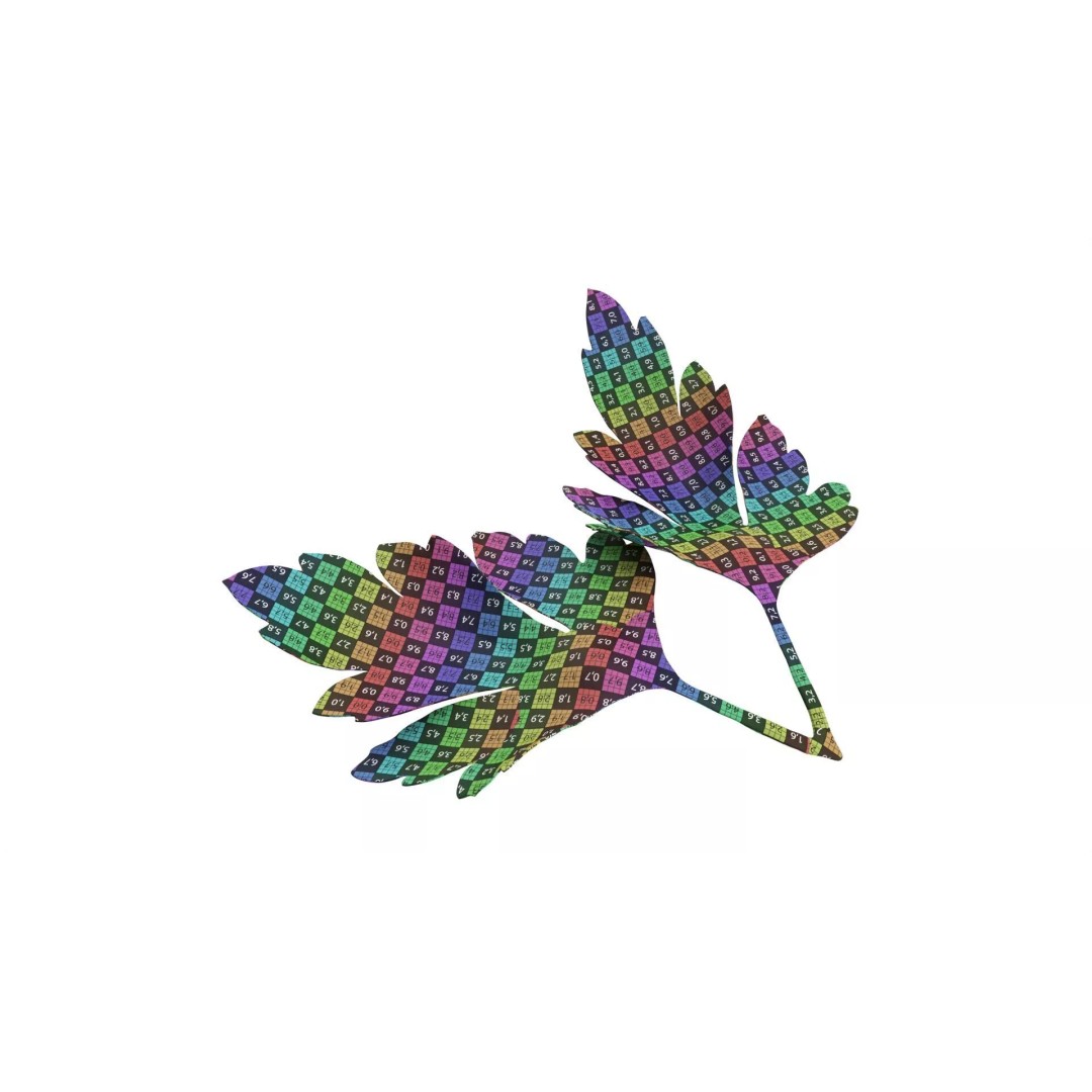 Raw Parsley Leaves 3D Model – PBR Textured Game Asset, FBX - View 11