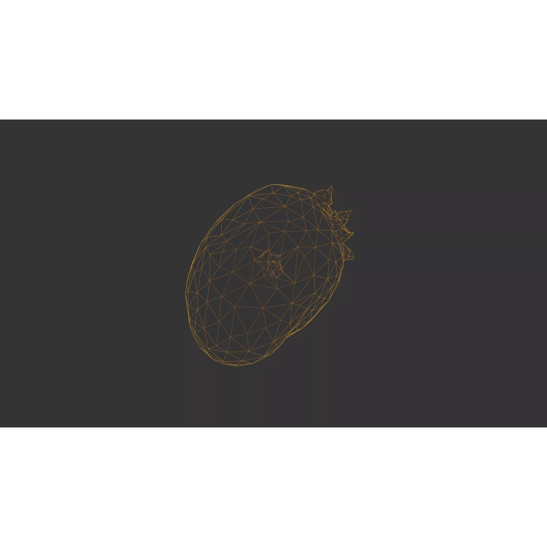 Sprouted Potato 3D Model – Low Poly Photogrammetry Game Asset, FBX - View 59