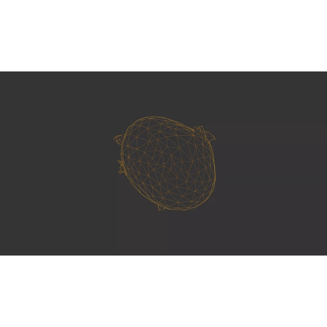 Sprouted Potato 3D Model – Low Poly Photogrammetry Game Asset, FBX - View 62