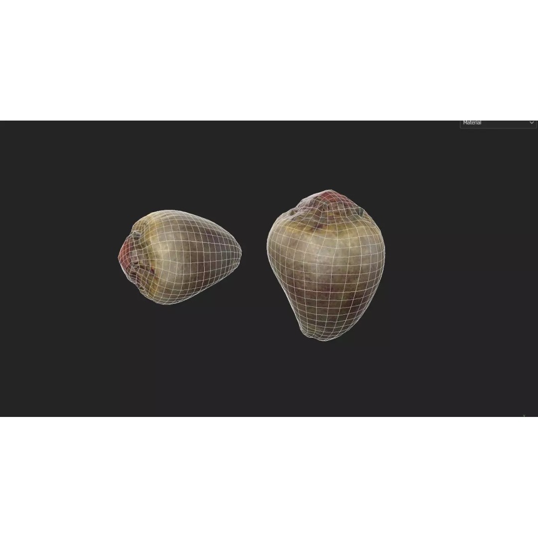 Beetroot 3D Model – Low Poly Game Asset, FBX, PBR Textures