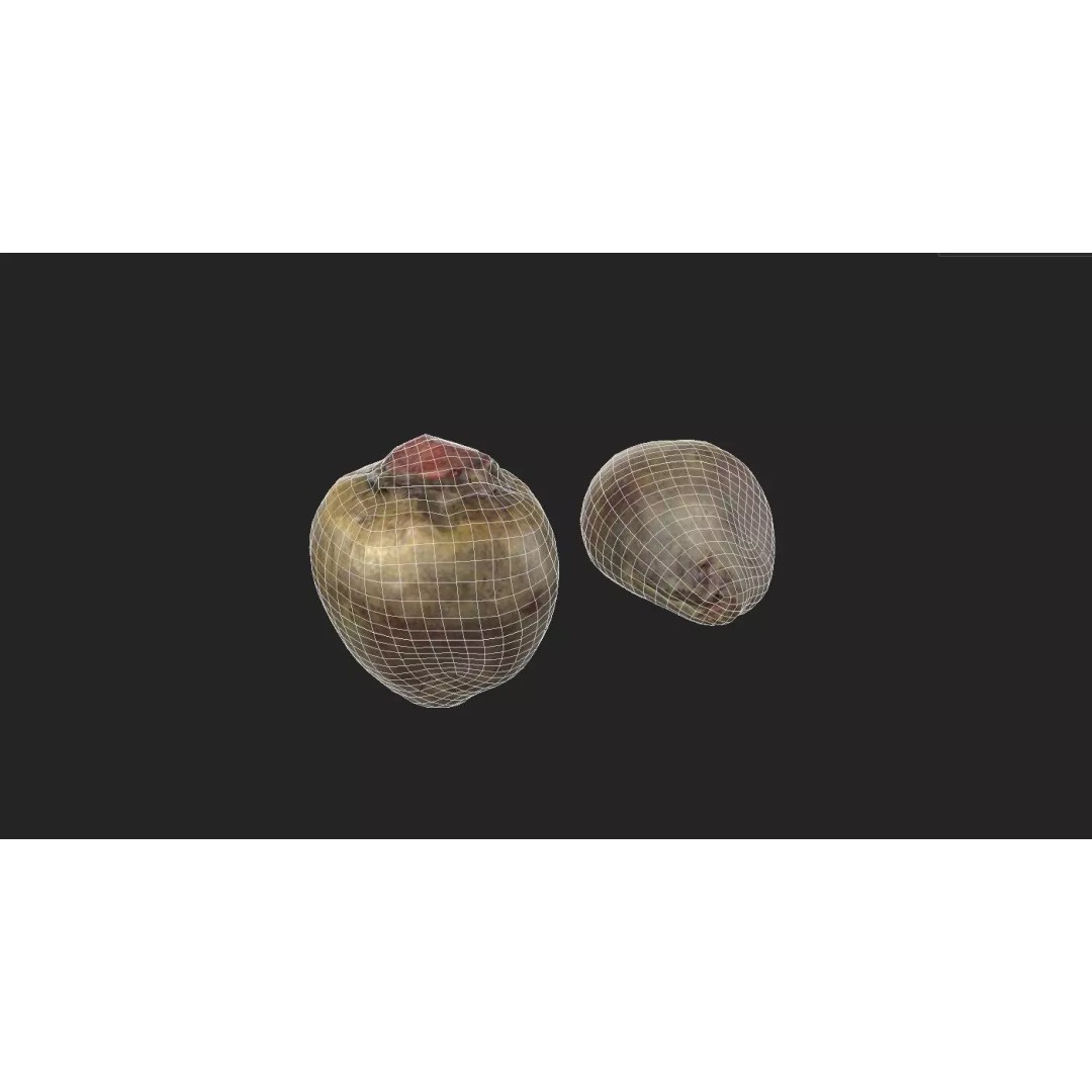 Beetroot 3D Model – Low Poly Game Asset, FBX, PBR Textures - View 3