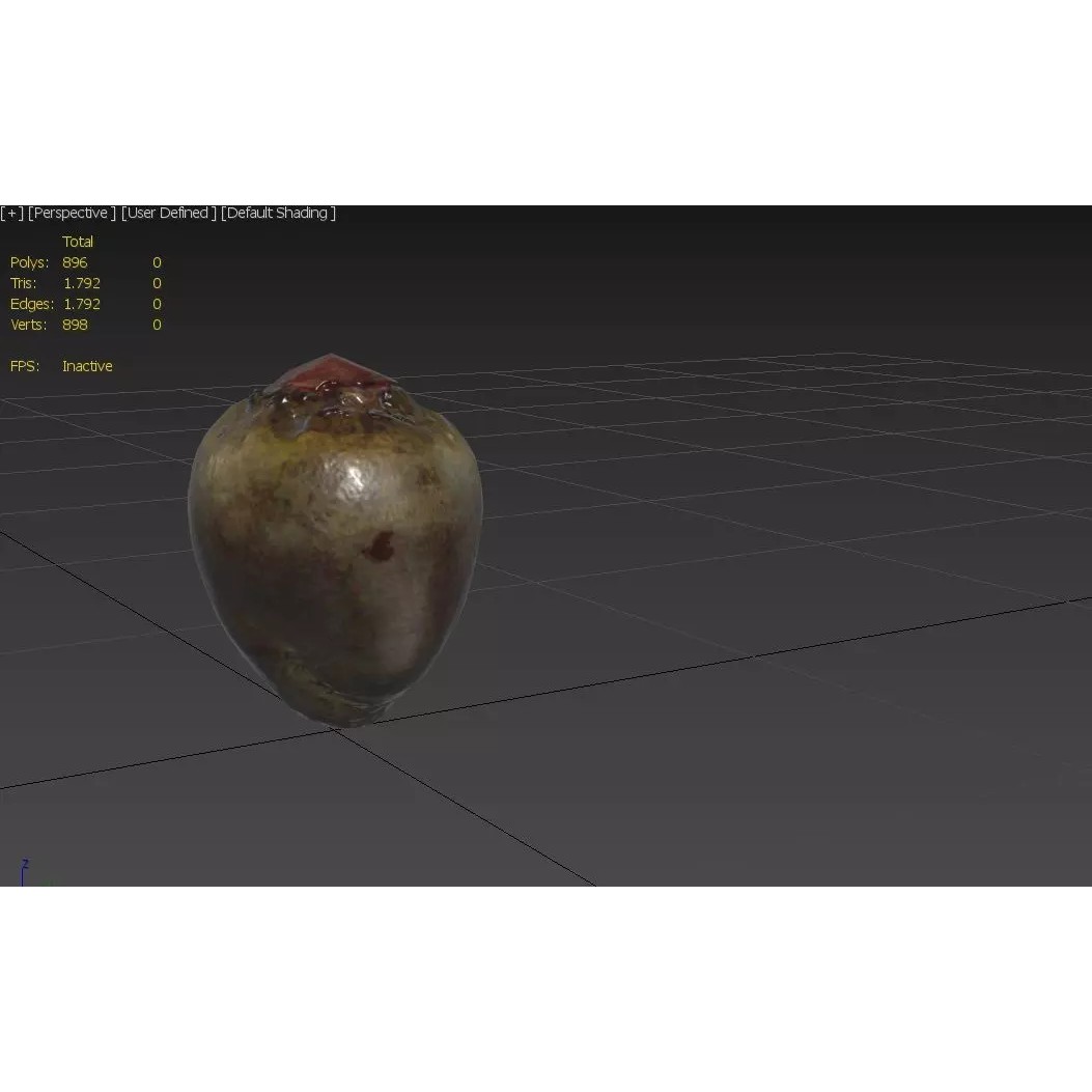Beetroot 3D Model – Low Poly Game Asset, FBX, PBR Textures - View 4