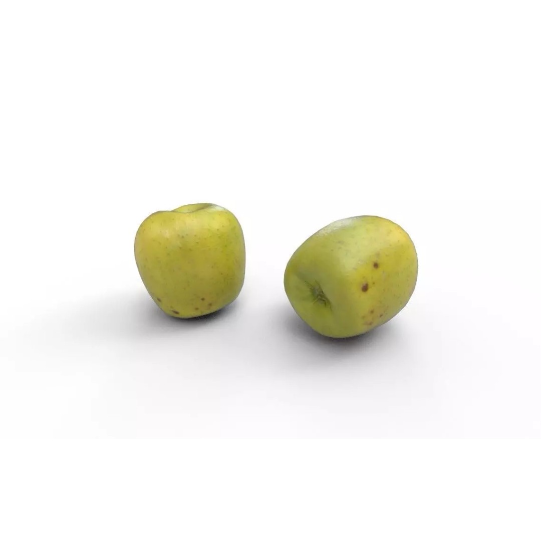 Apple M29 3D Model – Low Poly Game Asset, FBX, PBR Textures - View 5
