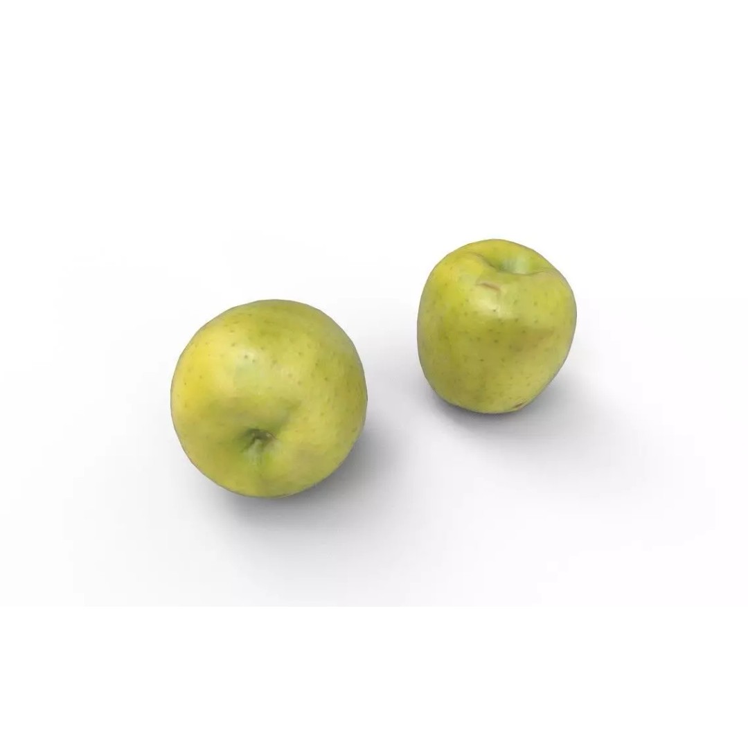 Apple M29 3D Model – Low Poly Game Asset, FBX, PBR Textures - View 6