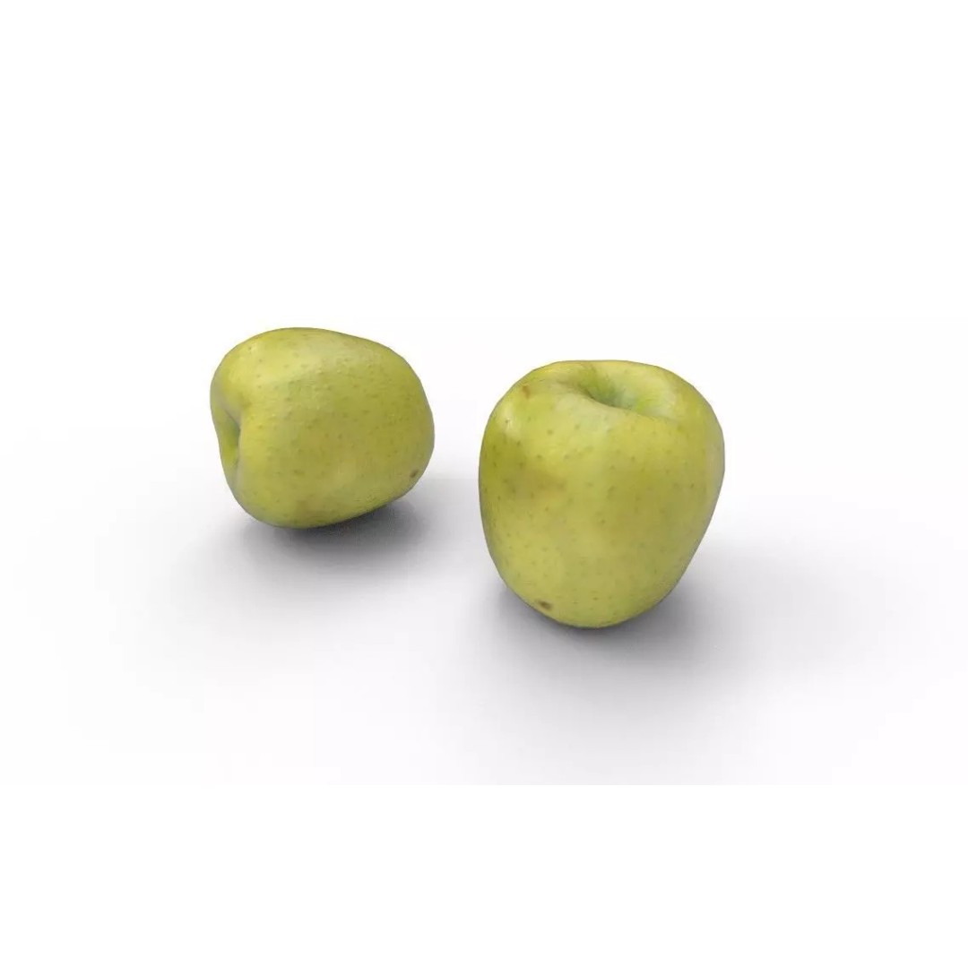 Apple M29 3D Model – Low Poly Game Asset, FBX, PBR Textures - View 7