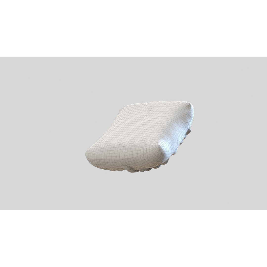 Pumpkin Bread Roll 3D Model – Low Poly PBR Asset, FBX, OBJ - View 14