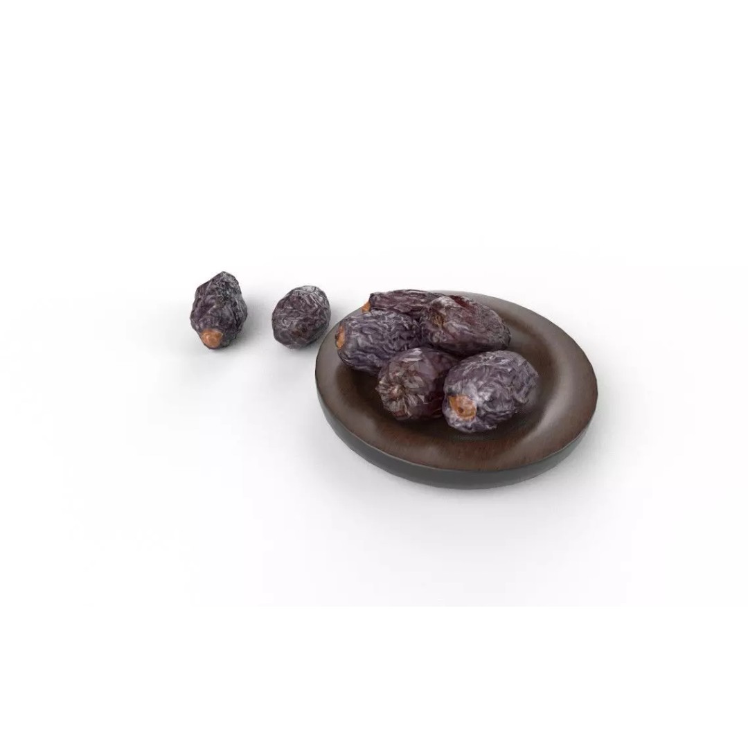 Date 3D Model – Low Poly Game Asset, FBX, PBR Textures - View 6