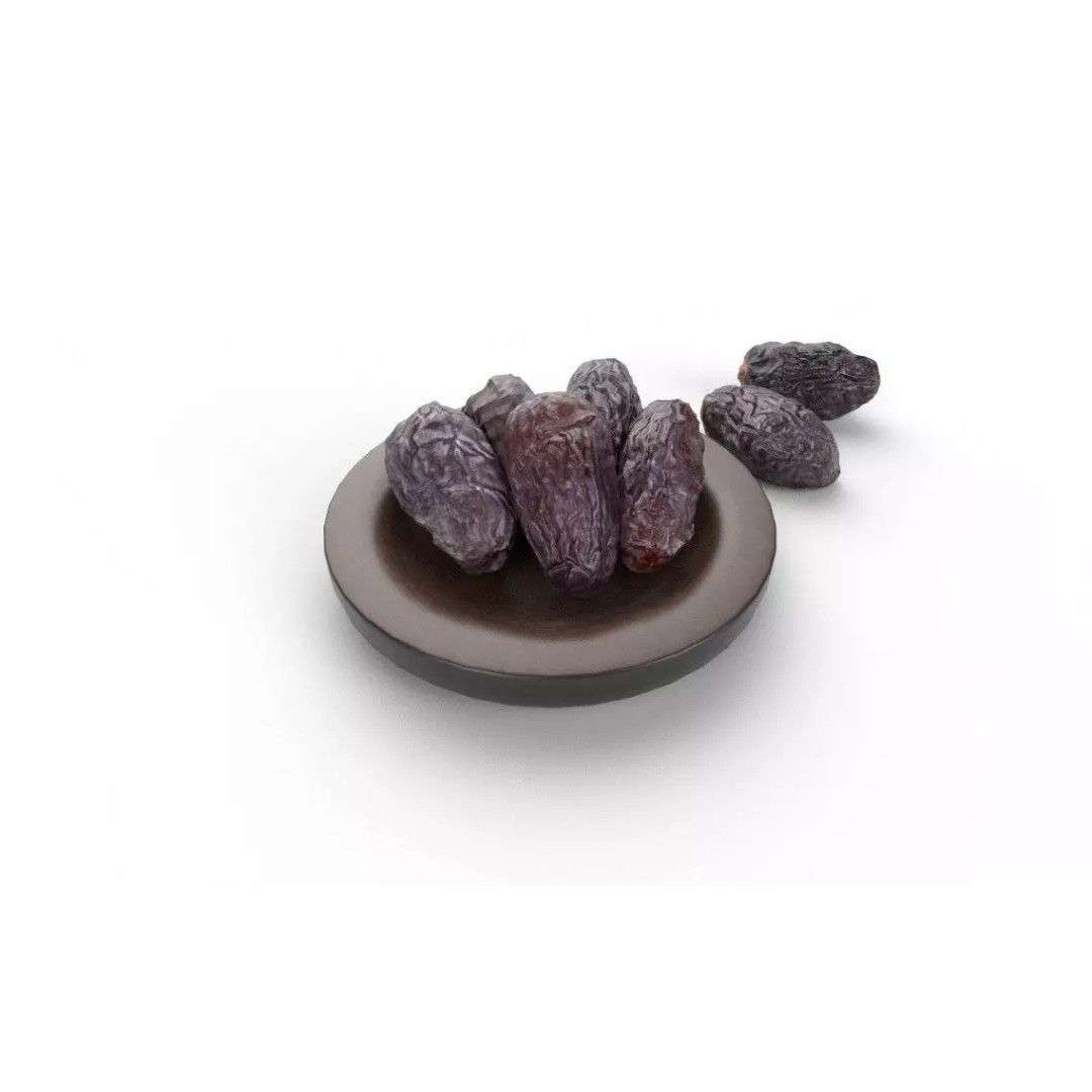 Date 3D Model – Low Poly Game Asset, FBX, PBR Textures - View 7