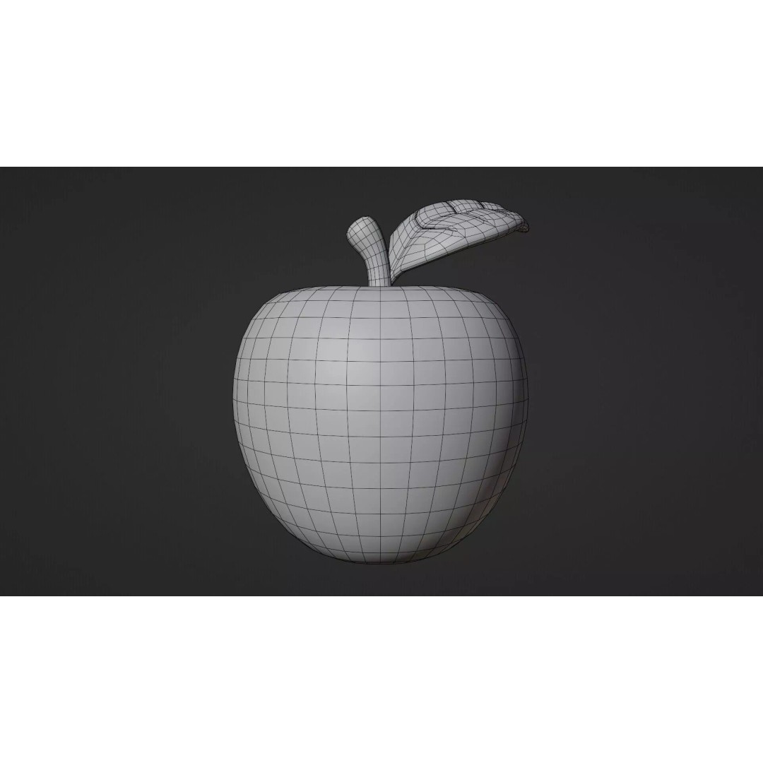 10 Fruits Pack 3D Model – Stylized Cartoon Low Poly, FBX, Blender - View 10