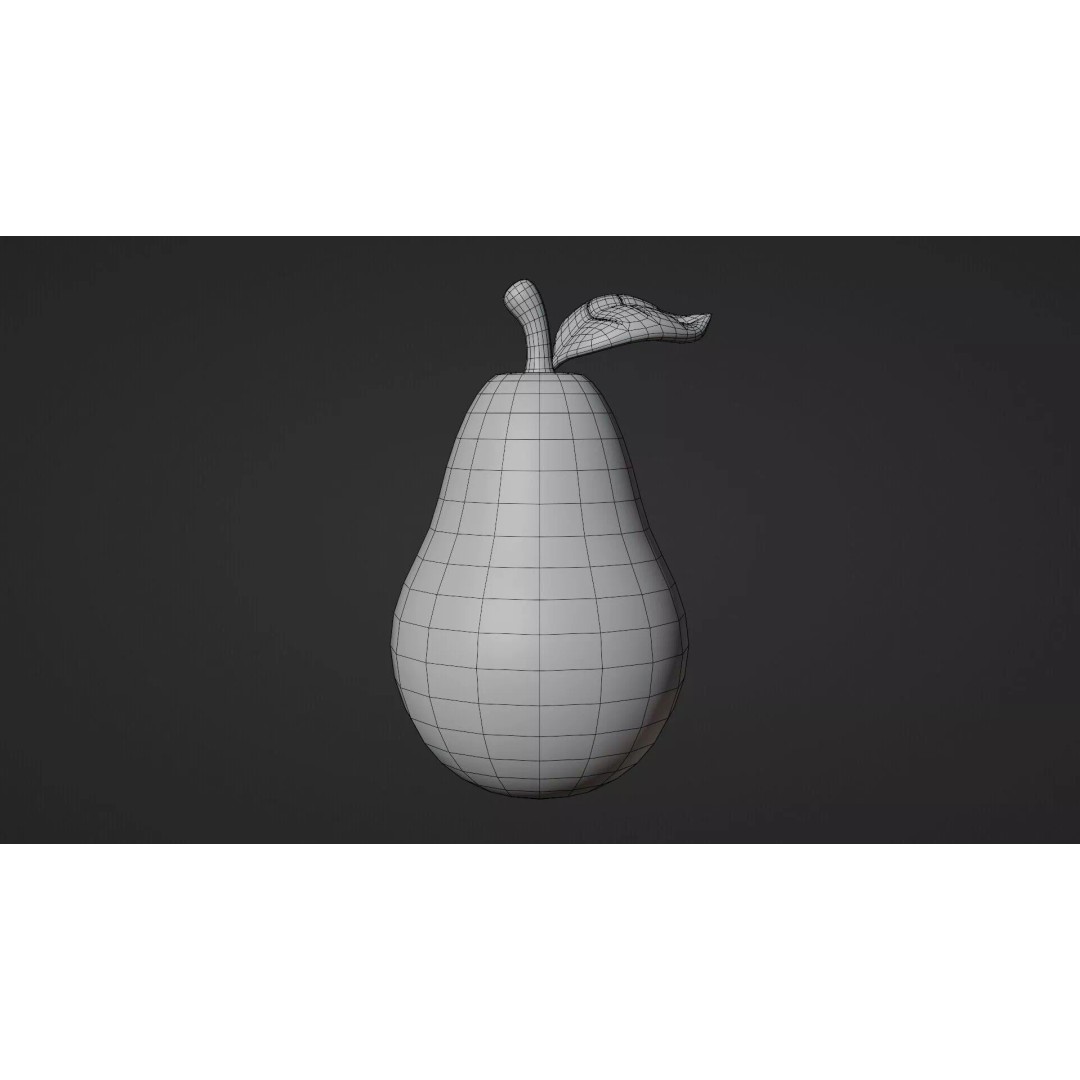 10 Fruits Pack 3D Model – Stylized Cartoon Low Poly, FBX, Blender - View 13