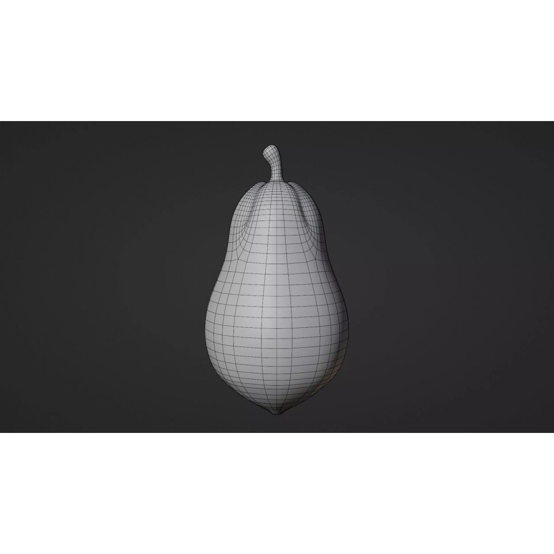 10 Fruits Pack 3D Model – Stylized Cartoon Low Poly, FBX, Blender - View 31