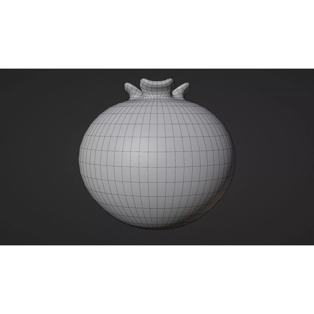 10 Fruits Pack 3D Model – Stylized Cartoon Low Poly, FBX, Blender - View 7