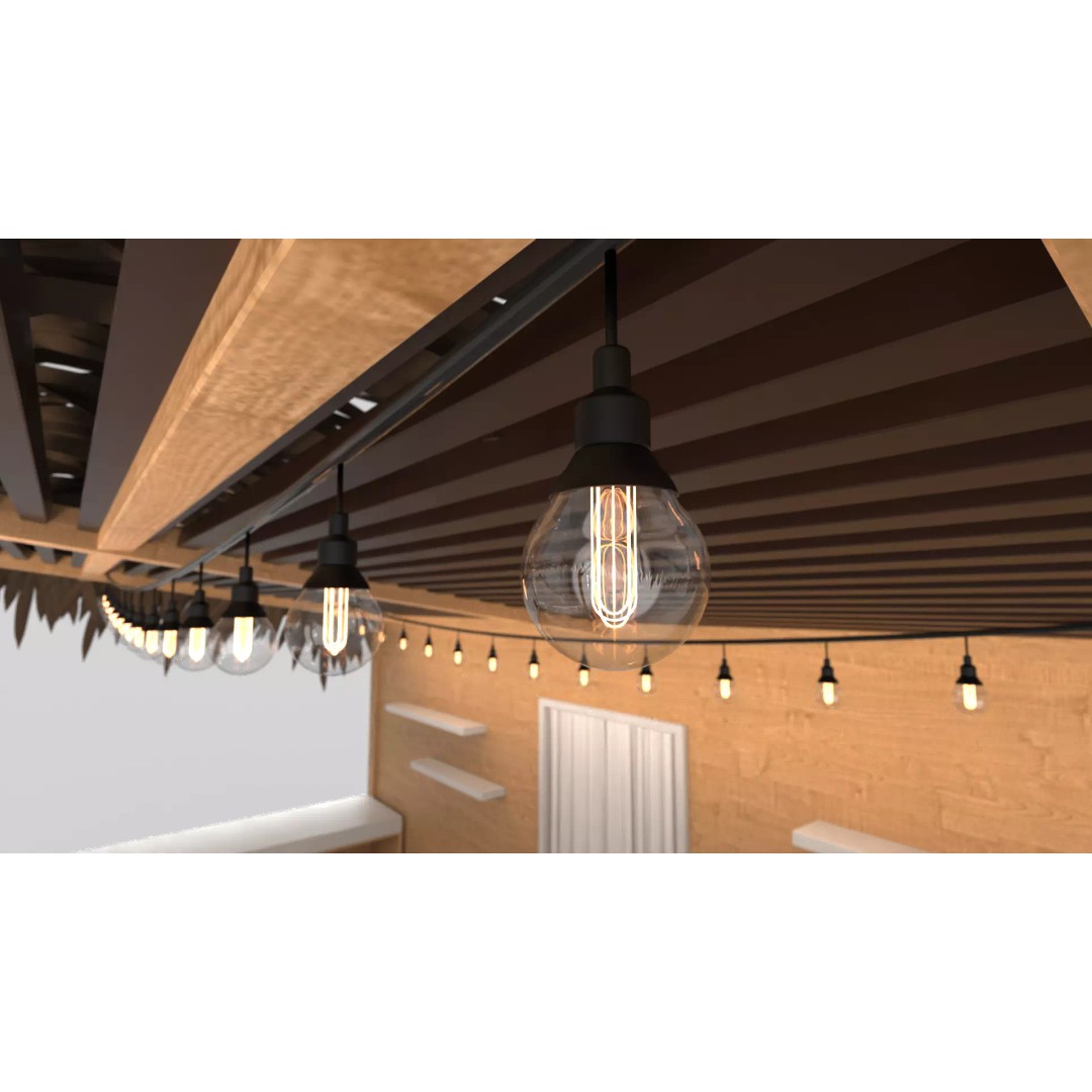 Beach Bar 3D Model – Wood Kiosk with Textures, FBX & OBJ - View 11