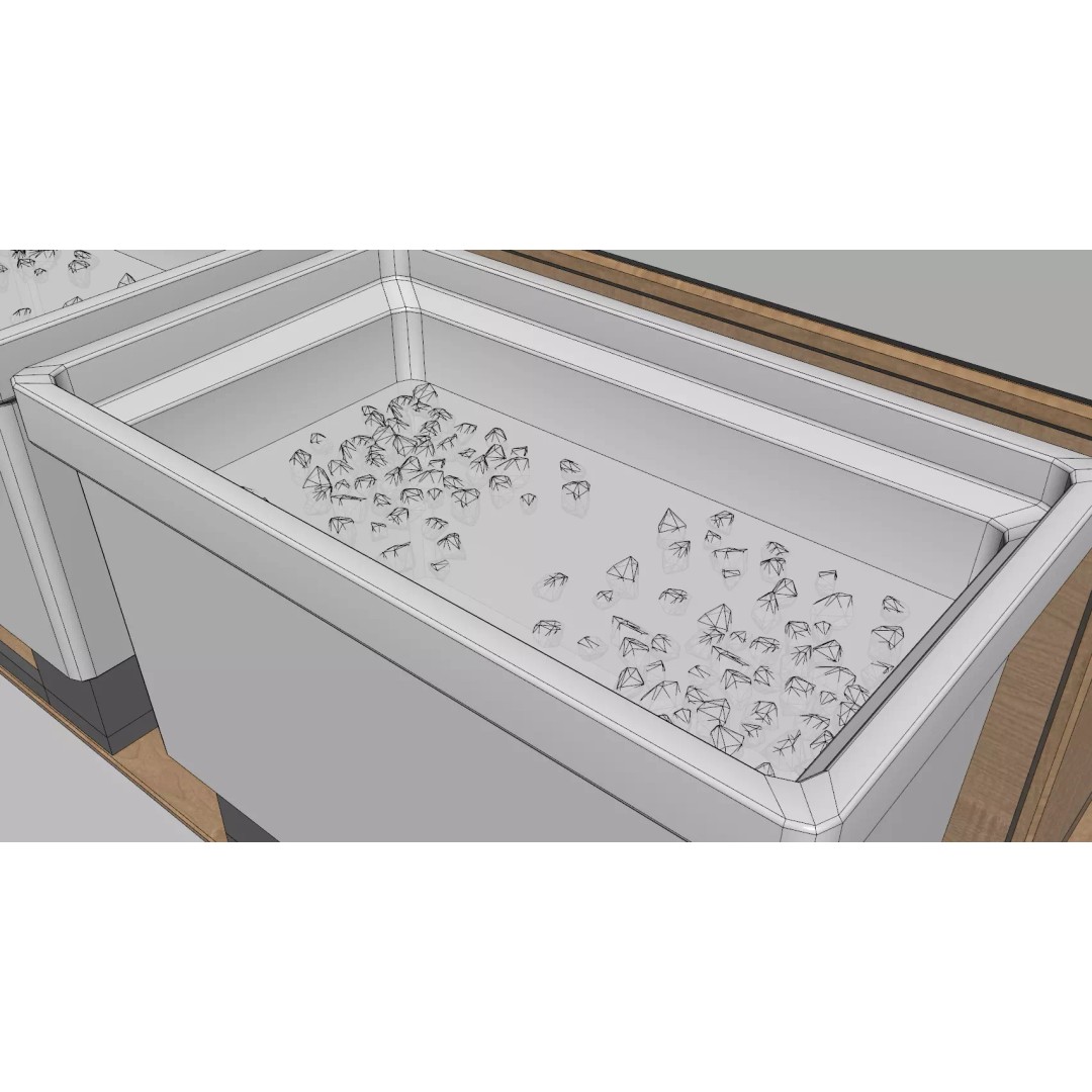 Beach Bar 3D Model – Wood Kiosk with Textures, FBX & OBJ - View 17