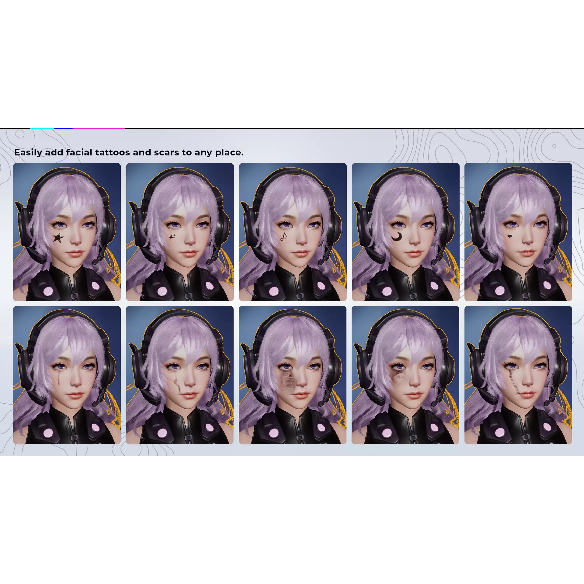 Cyber Operator Girl Ophelia - Low-Poly Game-Ready 3D Model - View 14