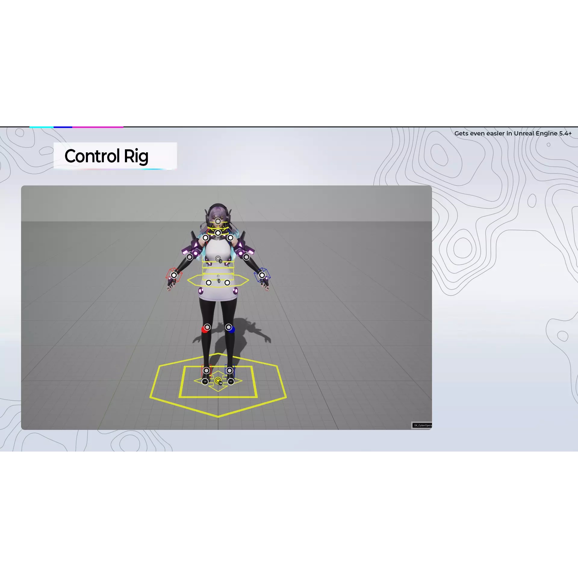 Cyber Operator Girl Ophelia - Low-Poly Game-Ready 3D Model - View 16