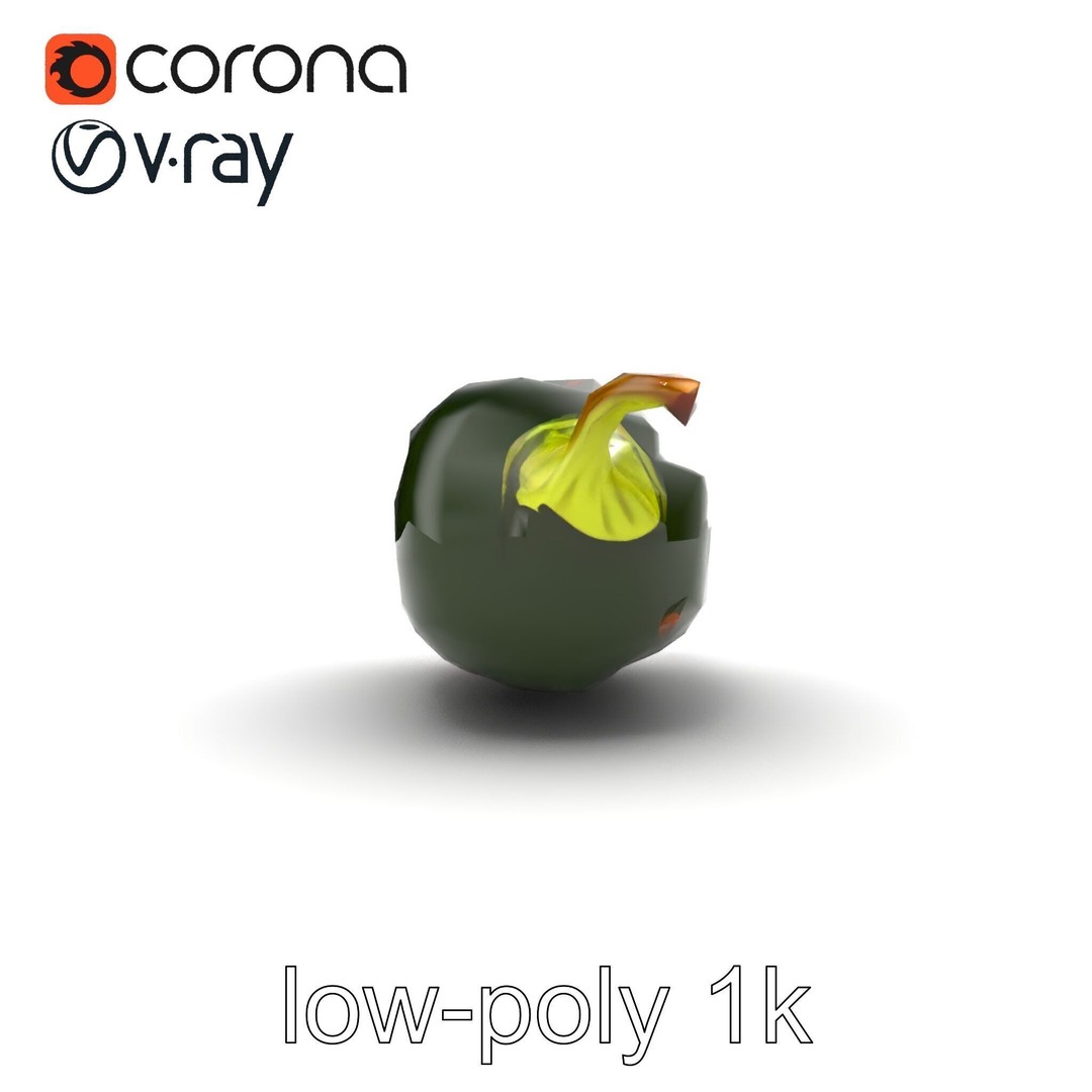 Chile Relleno 3D Model – Low Poly Culinary Asset, FBX, PBR Textures - View 15