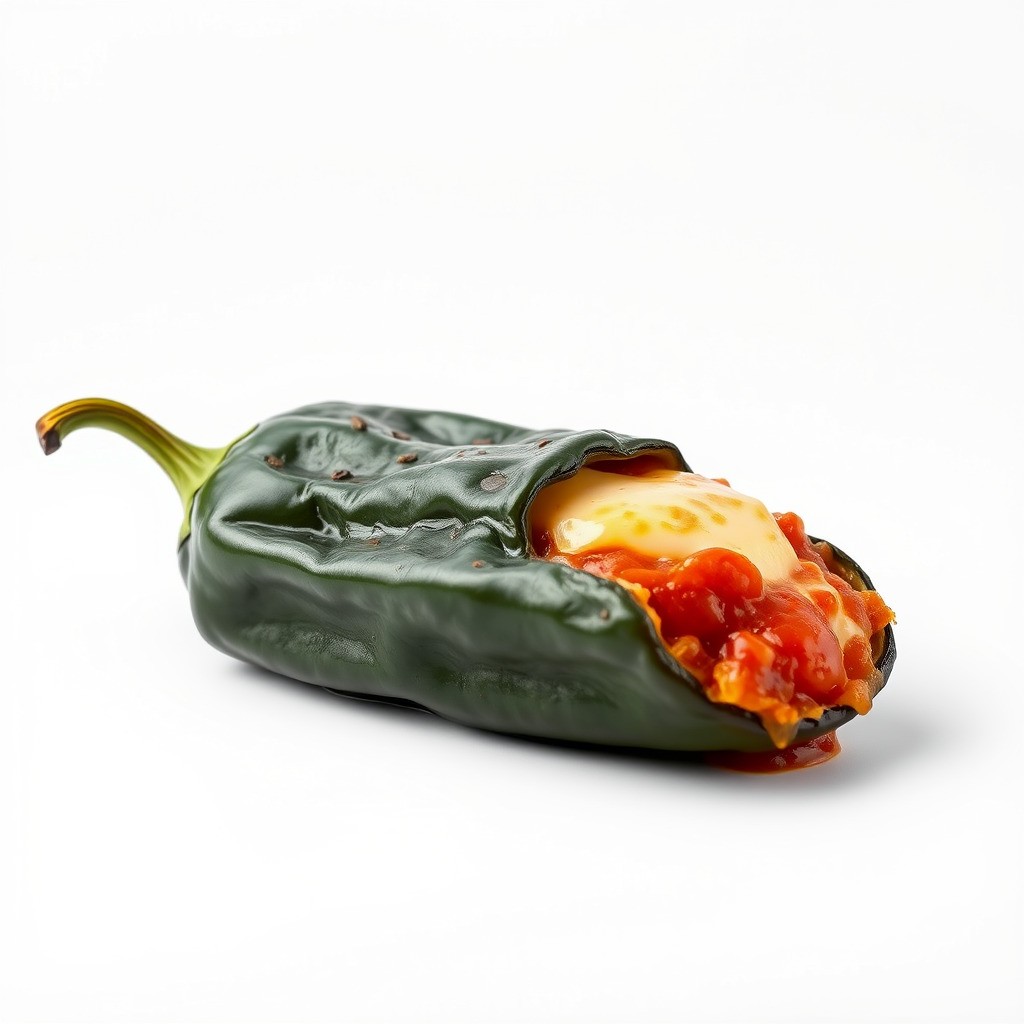 Chile Relleno 3D Model – Low Poly Culinary Asset, FBX, PBR Textures - View 5