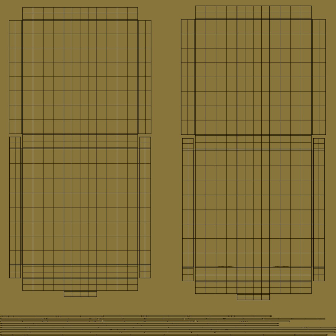 Kraft Paper Pizza Box 3D Model – High Poly PBR Asset, FBX, OBJ