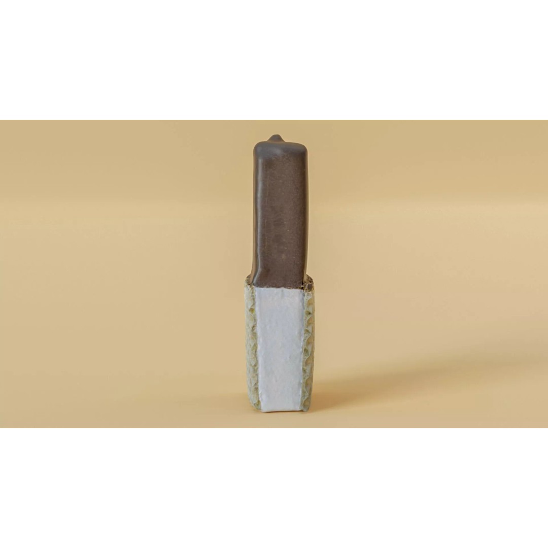 Chocolate Dipped Ice Cream Wafer Sandwich 3D Model – Low Poly PBR Asset, FBX - View 13