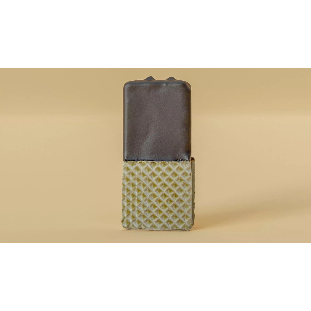 Chocolate Dipped Ice Cream Wafer Sandwich 3D Model – Low Poly PBR Asset, FBX - View 15