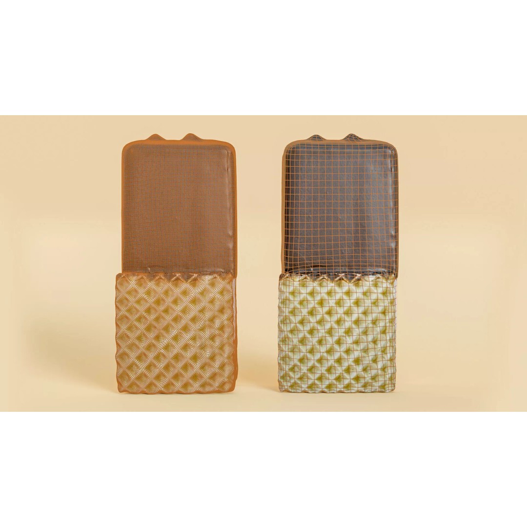 Chocolate Dipped Ice Cream Wafer Sandwich 3D Model – Low Poly PBR Asset, FBX - View 3