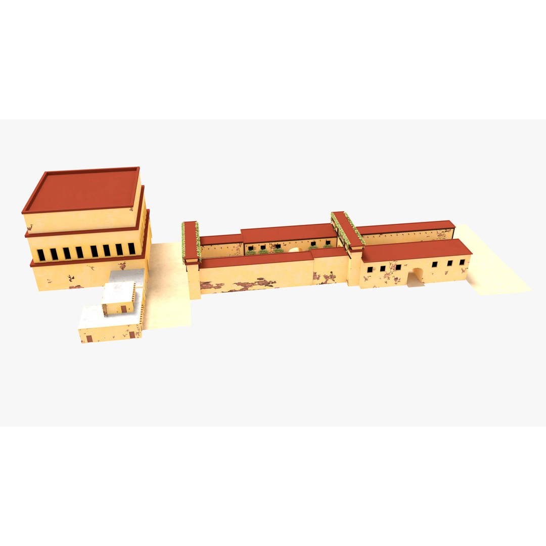 East Sand 3D Model – Low Poly Marketplace Asset, FBX, Blender - View 19