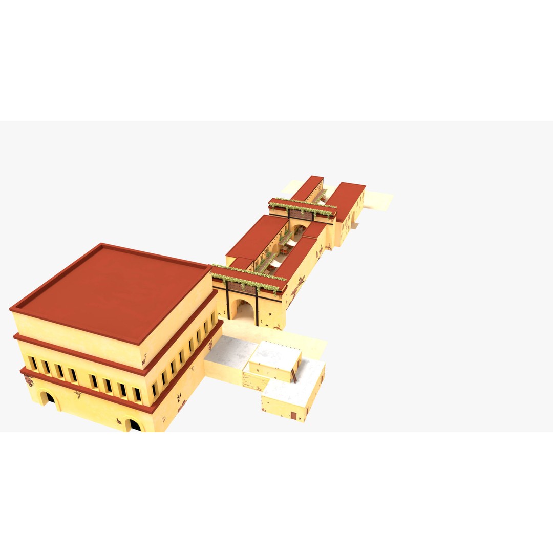 East Sand 3D Model – Low Poly Marketplace Asset, FBX, Blender - View 21
