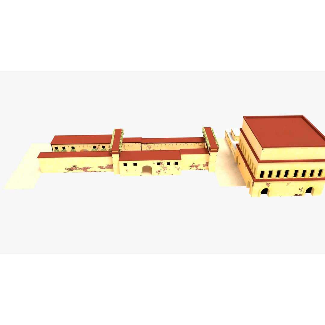 East Sand 3D Model – Low Poly Marketplace Asset, FBX, Blender - View 27