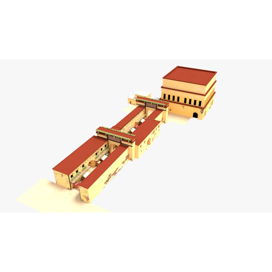 East Sand 3D Model – Low Poly Marketplace Asset, FBX, Blender - View 29