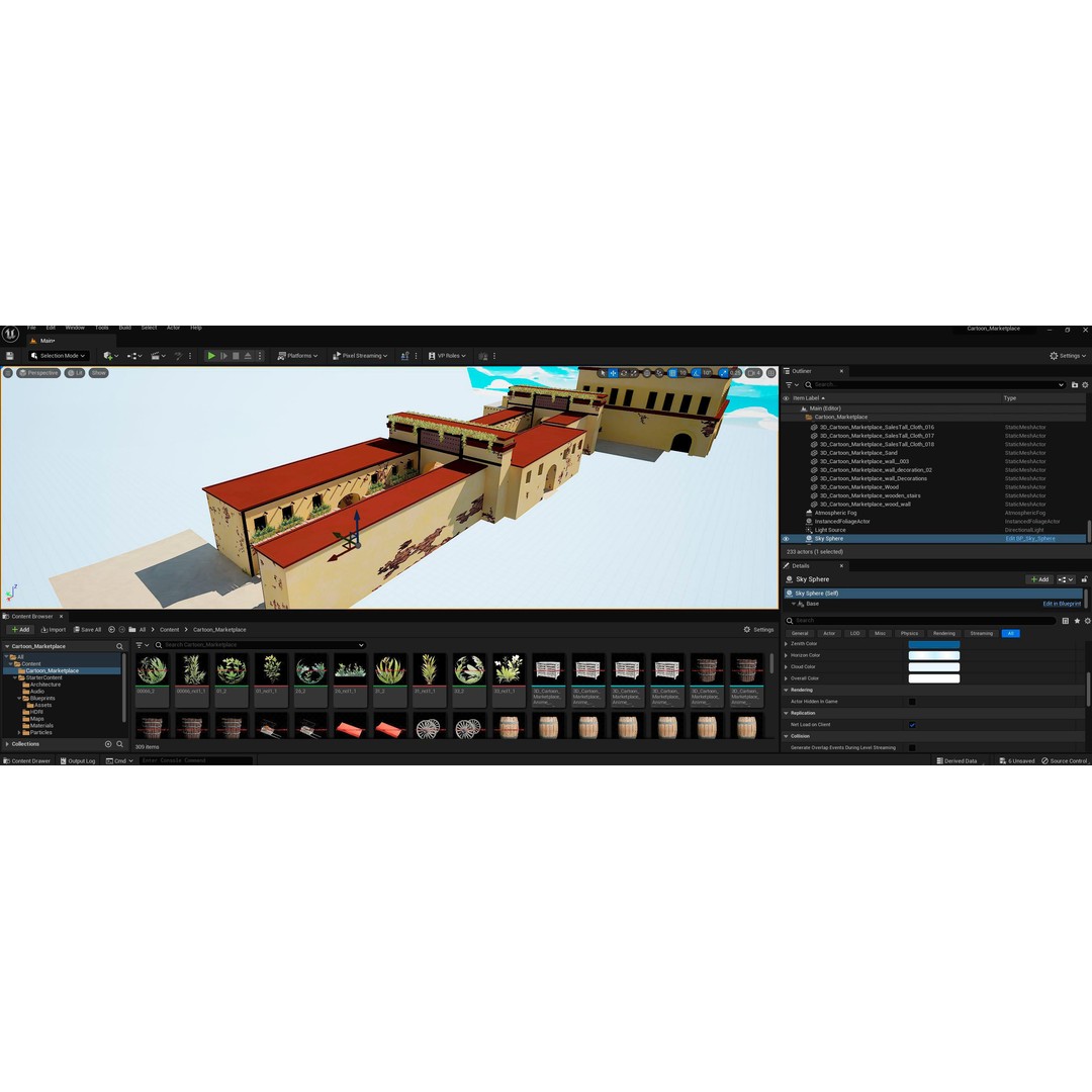 East Sand 3D Model – Low Poly Marketplace Asset, FBX, Blender - View 51