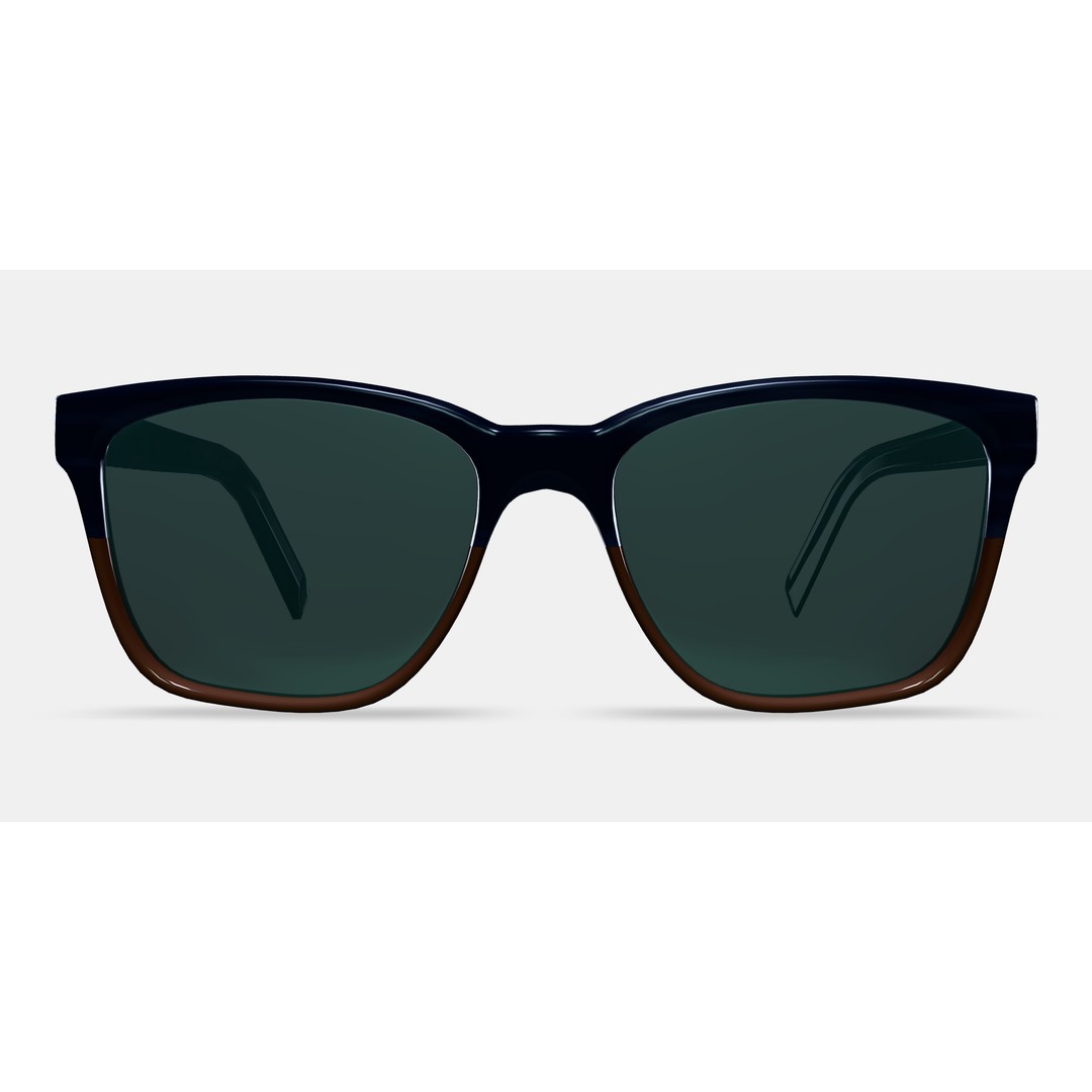 Barkley Low Bridge Fit Sunglasses 3D Model – PBR Game Asset, FBX, OBJ - View 12