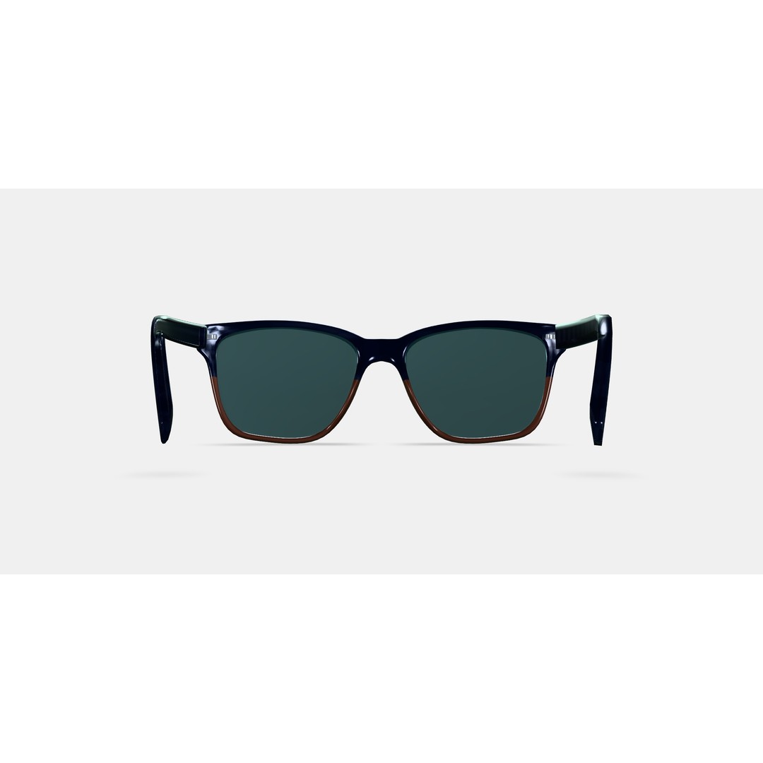 Barkley Low Bridge Fit Sunglasses 3D Model – PBR Game Asset, FBX, OBJ - View 16