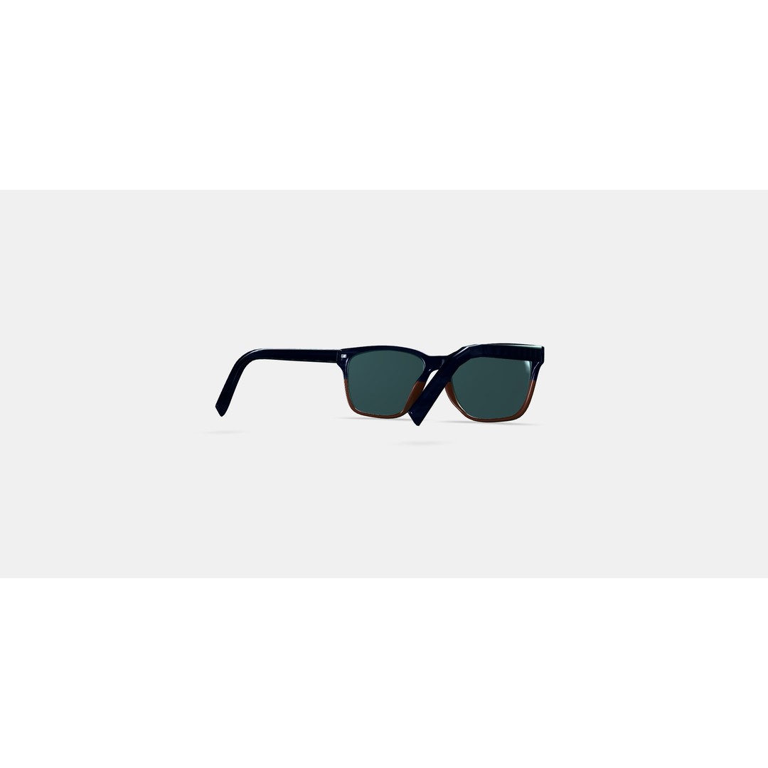 Barkley Low Bridge Fit Sunglasses 3D Model – PBR Game Asset, FBX, OBJ - View 5