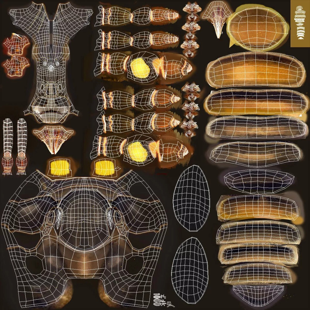Honeybee 3D Model – High Quality PBR Insect Asset, FBX, OBJ - View 18