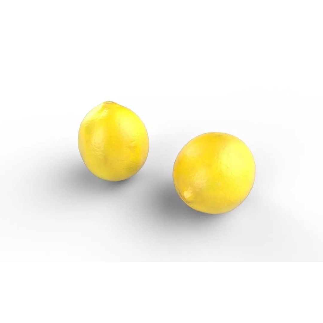 Lemon M07 3D Model – Low Poly Game Asset, FBX, PBR Textures - View 5