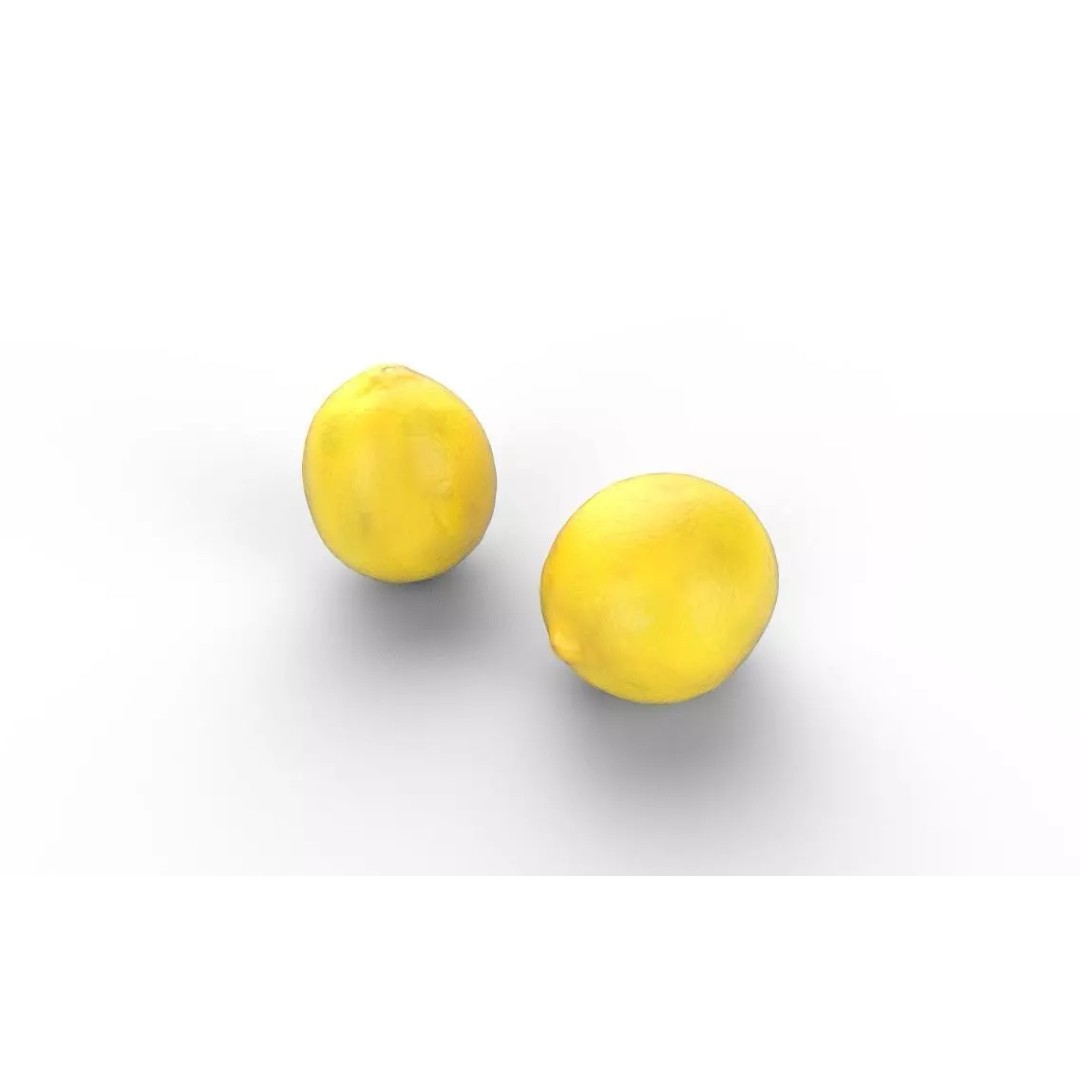 Lemon M07 3D Model – Low Poly Game Asset, FBX, PBR Textures - View 7