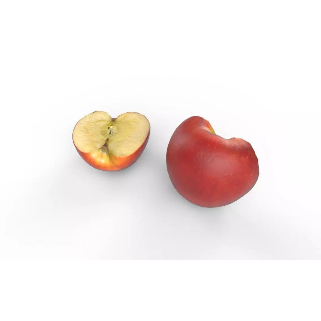 Apple M16 3D Model – Low Poly Game Asset, FBX, PBR Textures - View 5