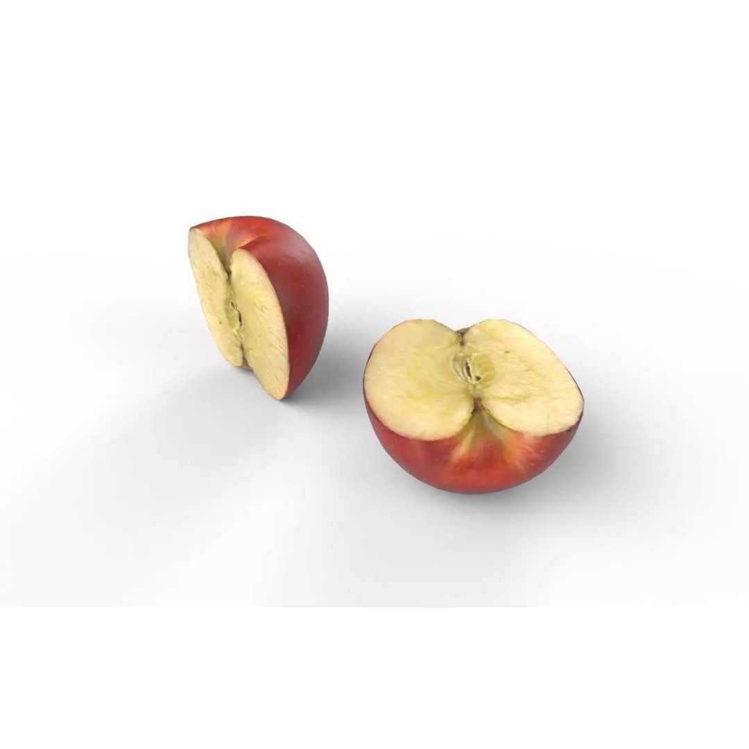 Apple M16 3D Model – Low Poly Game Asset, FBX, PBR Textures - View 7