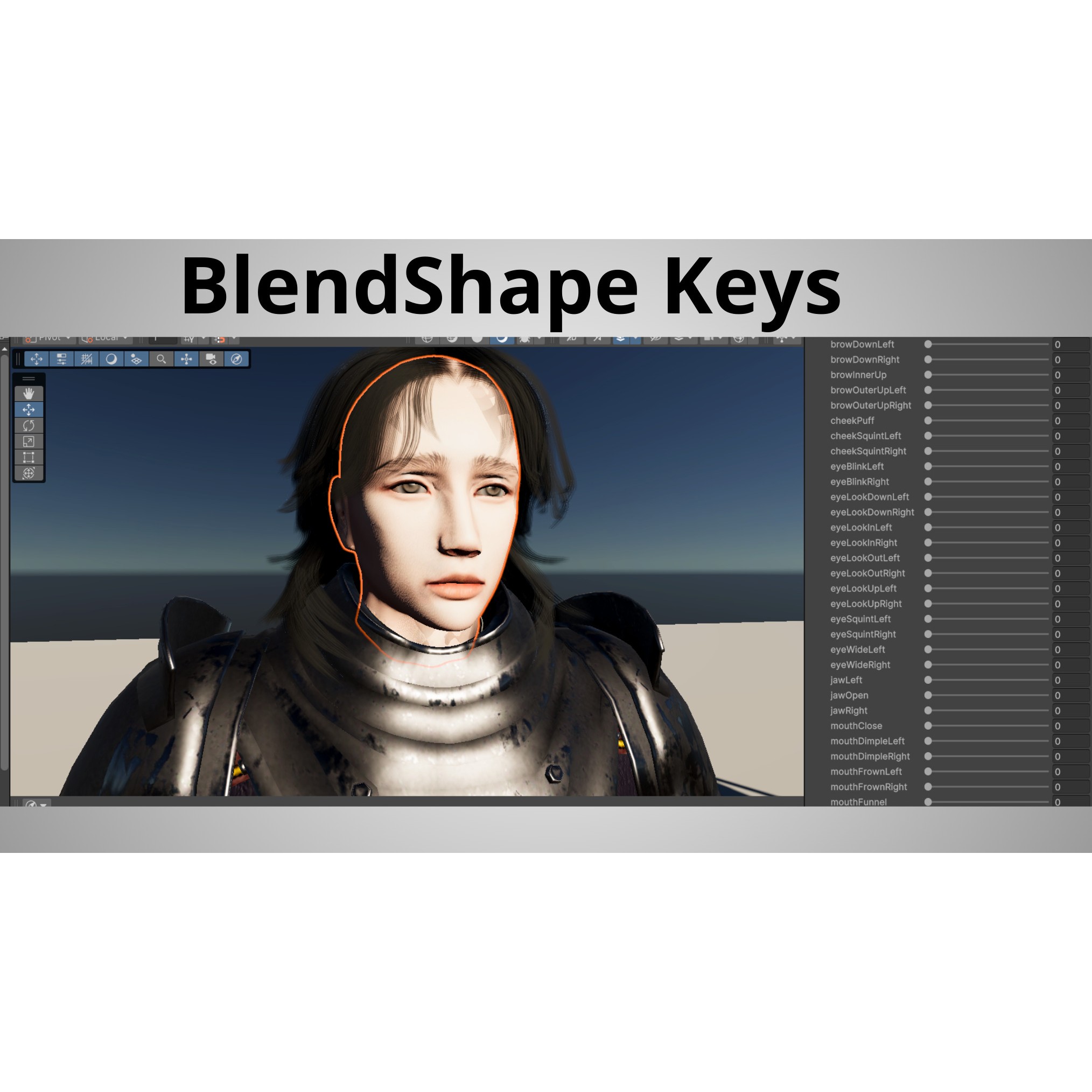 Medieval Modular Character Set - Low-Poly Game-Ready 3D Model - View 12