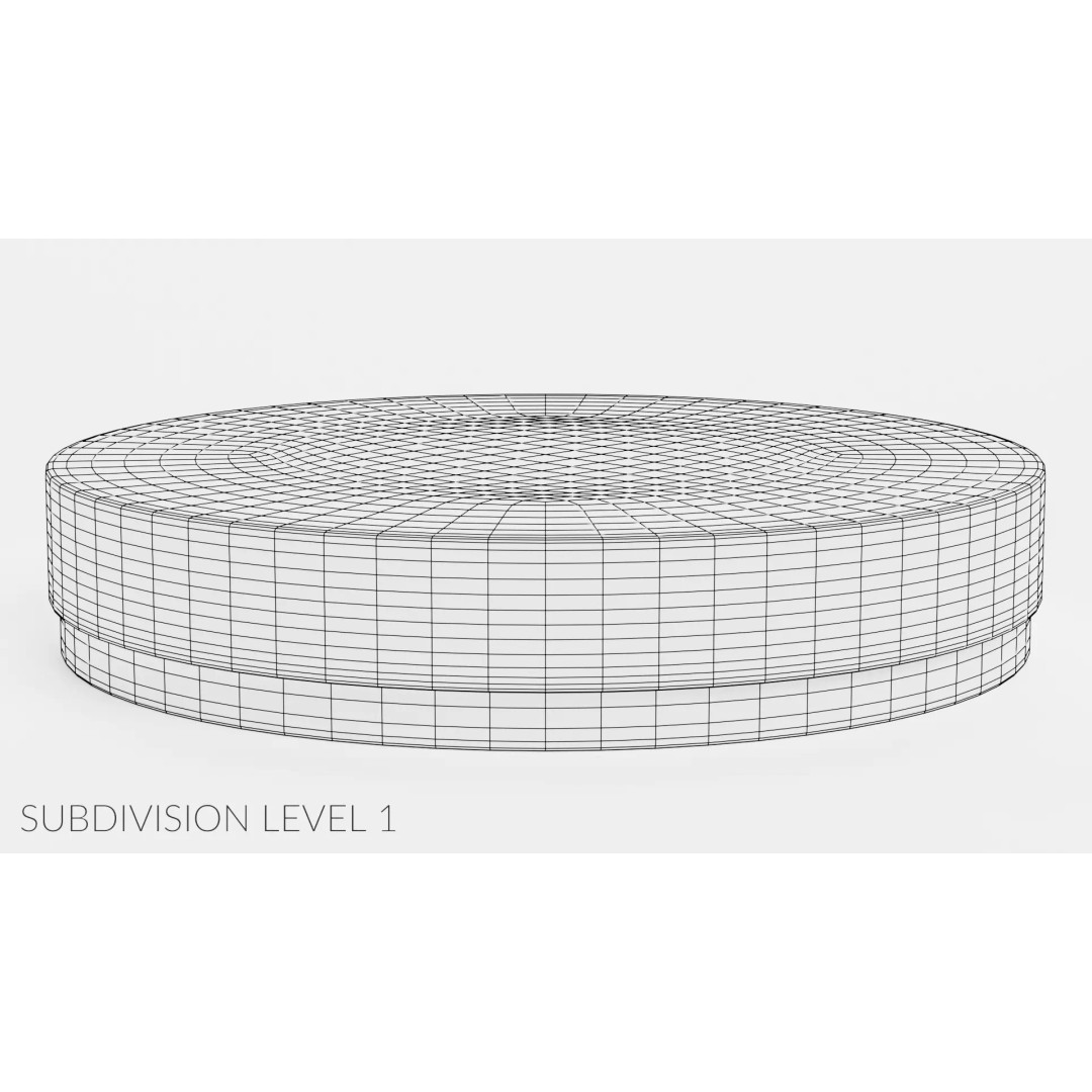 Round Luxury Chocolate Box 3D Model – PBR Textures, Blender Ready - View 10