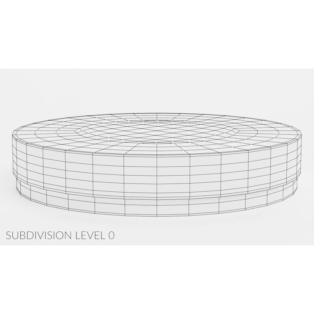 Round Luxury Chocolate Box 3D Model – PBR Textures, Blender Ready - View 9