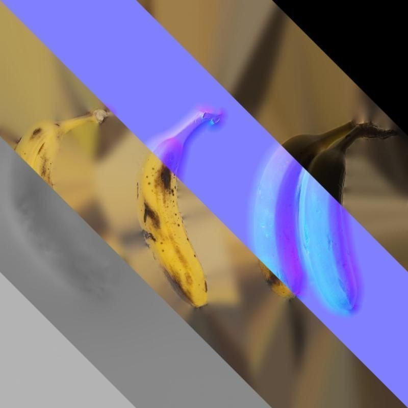 Banana 3D Model – Low Poly Texture with PBR Maps