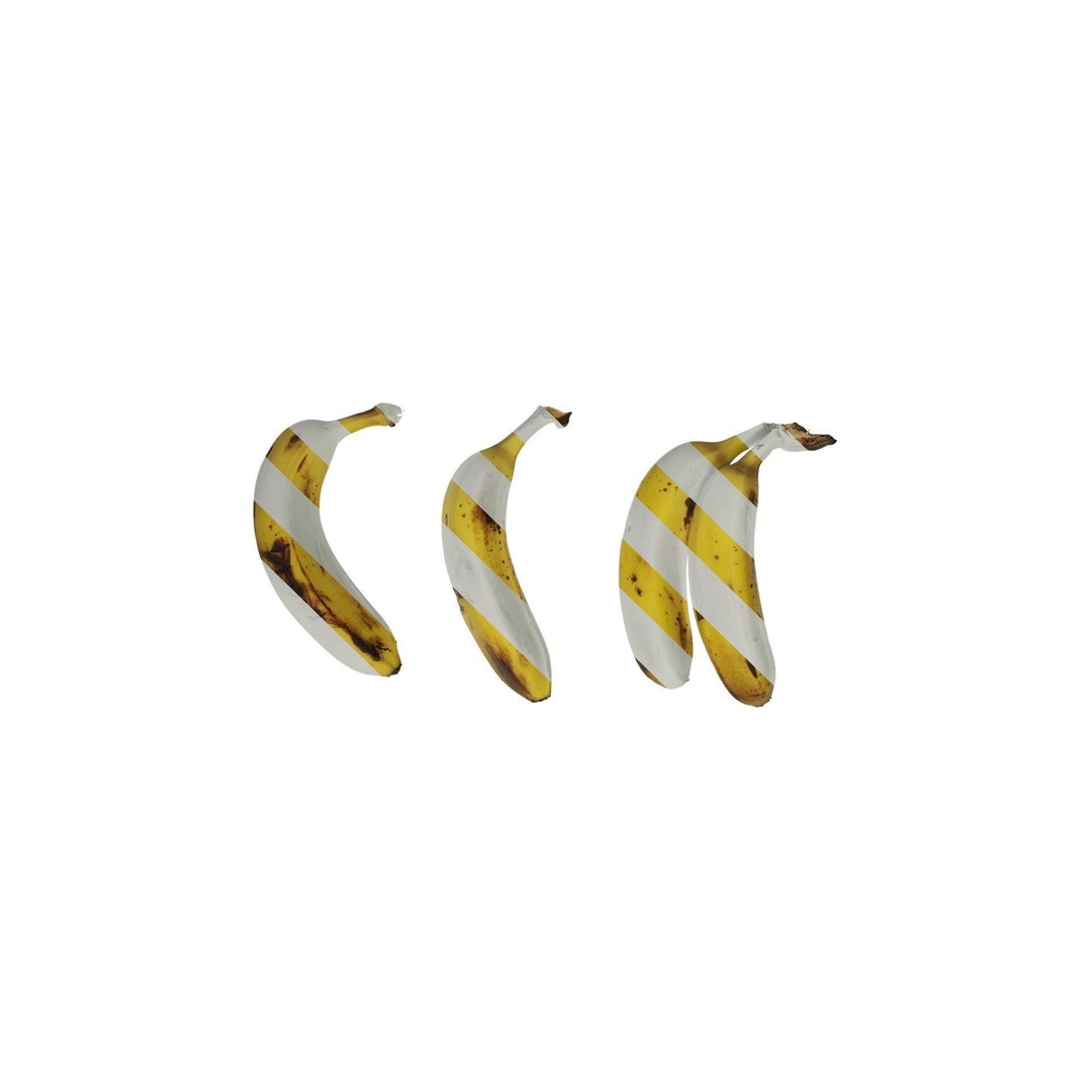 Banana 3D Model – Low Poly Texture with PBR Maps - View 2